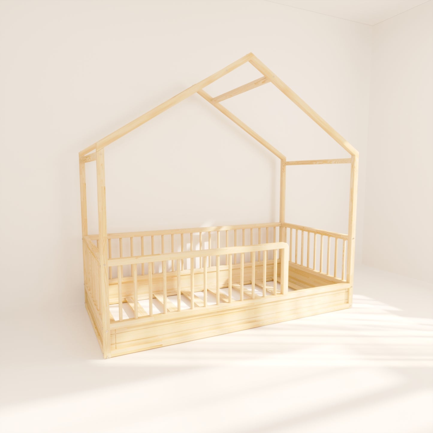 Montessori Hausbett 140x200 für Kinder