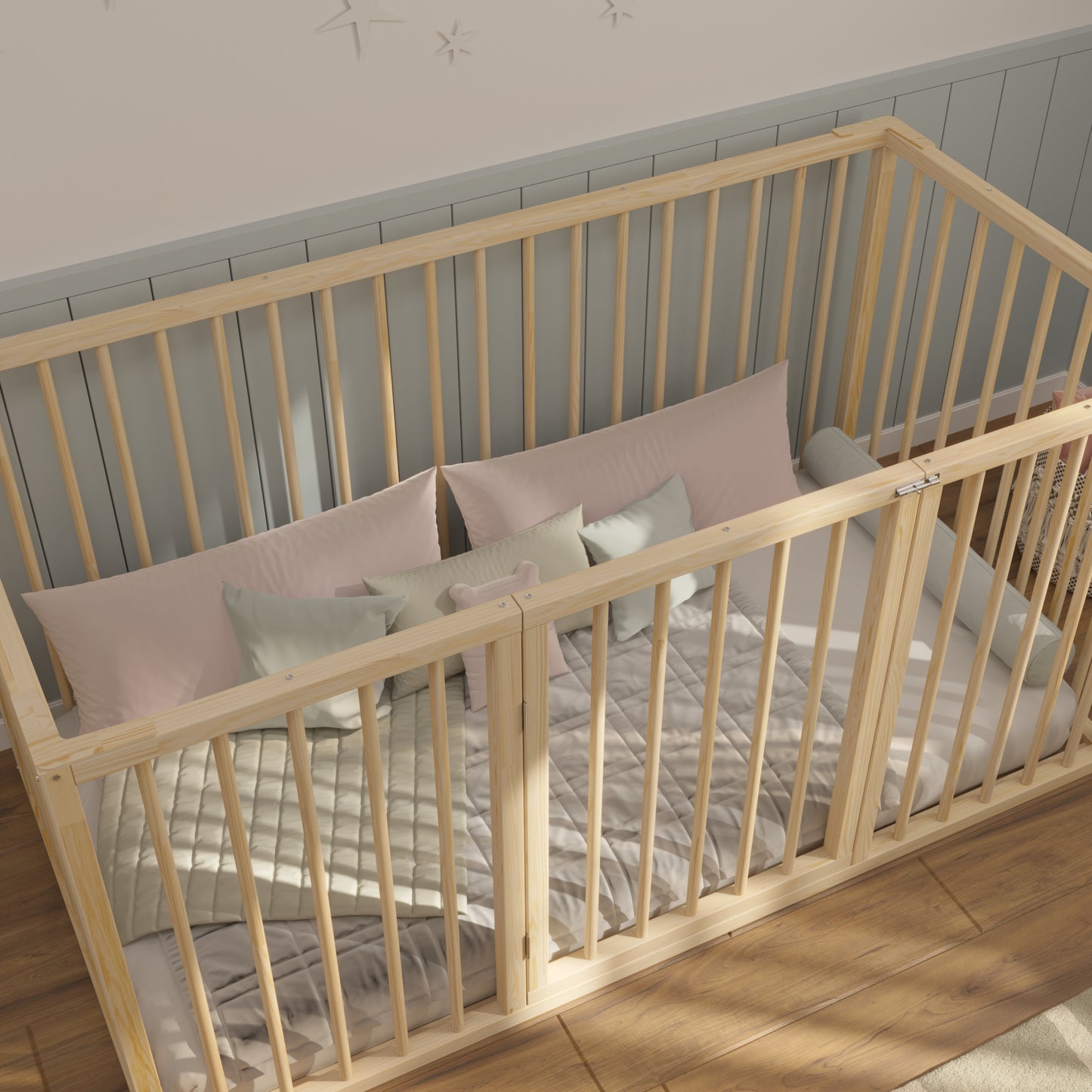 Rausfallschutz Kinderbett 140x200