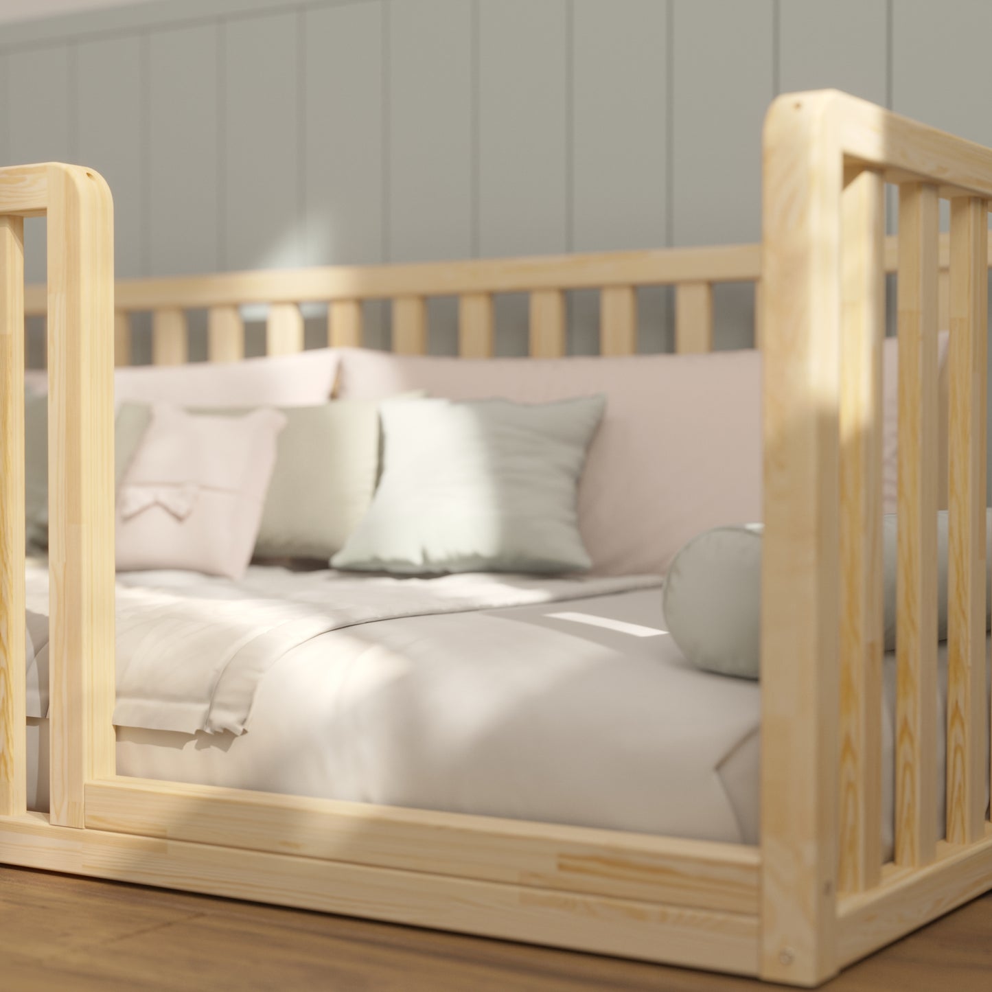 Montessori Bodenbett 120x200 für Kinder