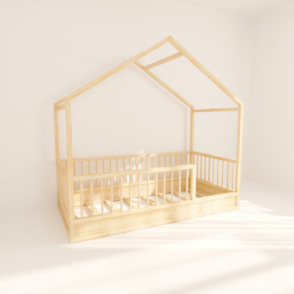 Montessori Hausbett 140x200 für Kinder